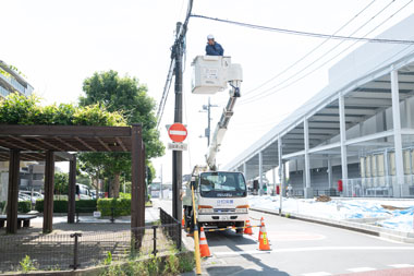 電話工事スタッフ